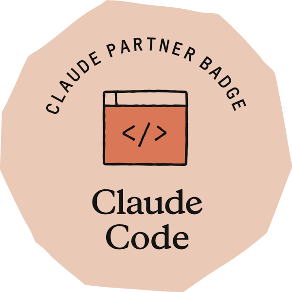 Claude Partner Badge — Claude Code, issued by Anthropic